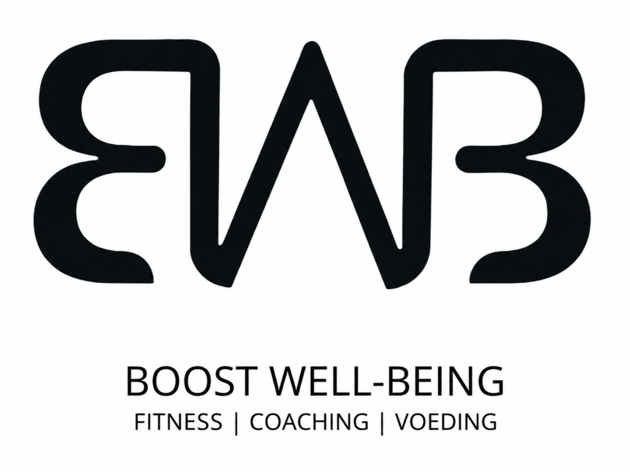 BWB BOOST Well-Being Fitness Coaching Voeding Personal Training Eetstoornissen